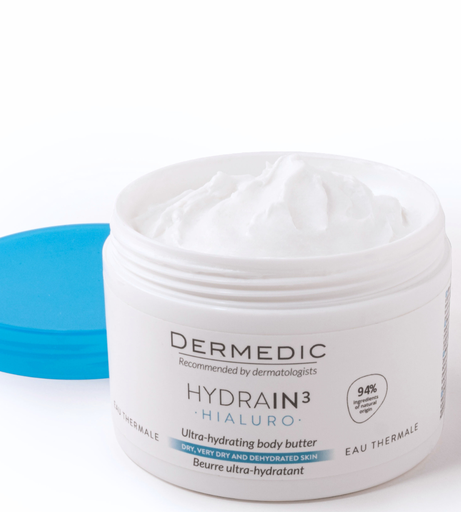 [604-DM-1130] Dermedic Hydrain3 Hyaluro Ultra Hydrating Body Butter * 225ml