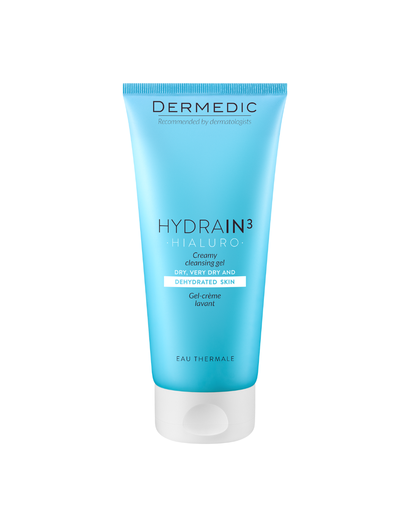 [604-DM-122] Dermedic Hydrain3 Hialuro Creamy,Cleansing Gel ,200ml