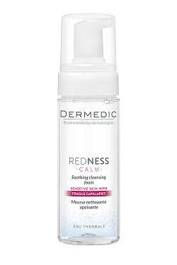 [604-DM-1691] Dermedic Redness Calm Soothing Cleansing Foam ,150ml