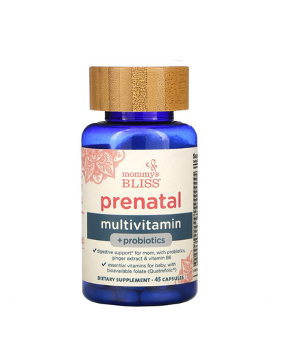 [679234106231] Mommys Bliss Prenatal Multivitamin + probiotics,45caps