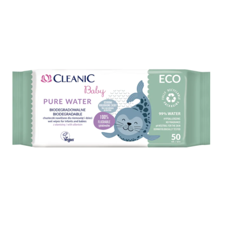 [5900095034131] Cleanic Baby Pure Water* 50 pcs