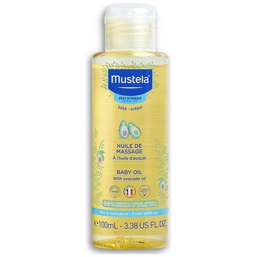 [3504105035860] Mustela baby oil 100ml