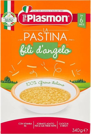 [8001040012369] Plasmon La Pastina fili dangelo * 340gr