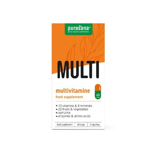 [5400706616393] Purasana multivitamins e minerals * 60tab