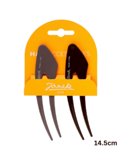 JANEKE HAIR CLIP 14,5 cm, 2PCS