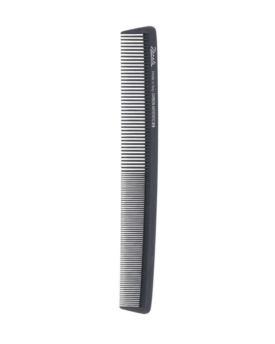 JANEKE PROFESSIONAL COMB, BLACK COLOR, 21,5cm