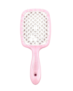 JANEKE SUPERBRUSH VENTED BRUSH WITH SOFT PINS PINK PASTEL