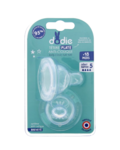 Dodie Teat Sensation+ flat Anti-colic wide neck  +18 months silicone flow +18 months