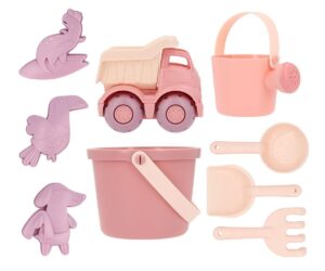 Tutete Old Rose Cube Beach Toys Set