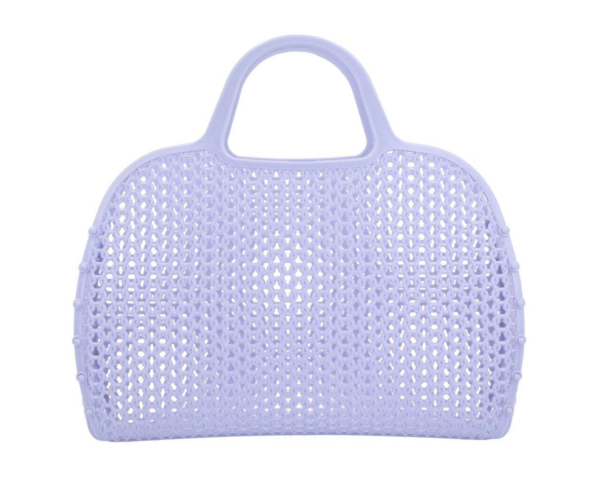 Tutete Retro Vintage Lavander Beach Bag