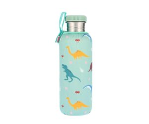 Tutete Steel Bottle with Dinosaurios Cover 750ml
