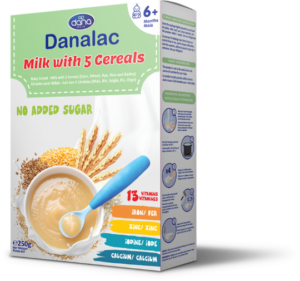 Danalac Milk with 5 Cereales 6m+ ,250g