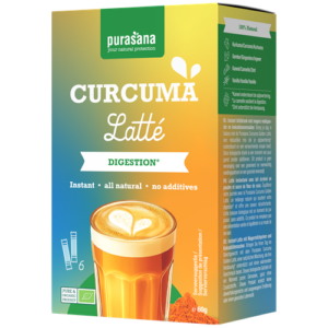Purasana Hot Drinks Curcuma Latte 6 x 10g Bio