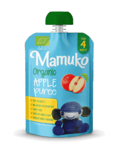 MAMUKO ORGANIC APPLE PUREE 4+ 100g