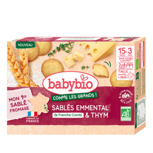 Babybio Emmental Thyme Biscuit +15months