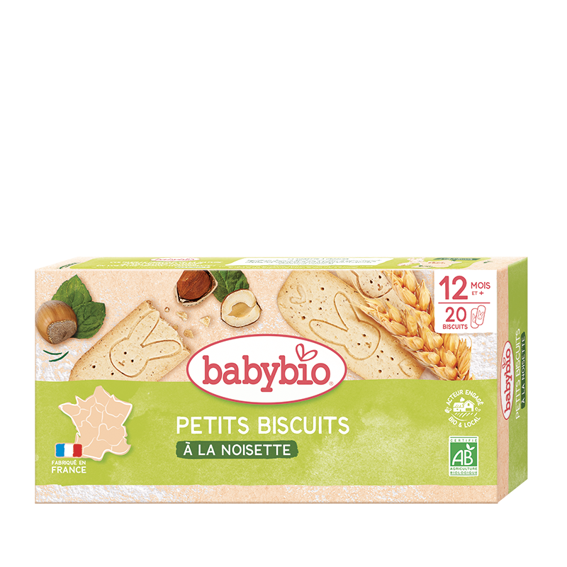 Babybio Hazelnut Biscuit Belgium – Organic 160gr
