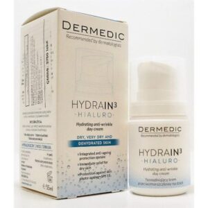 Dermedic Hydrain3 Hialuro Hydrating Anti-Wrinkle ,Day Cream ,55ml