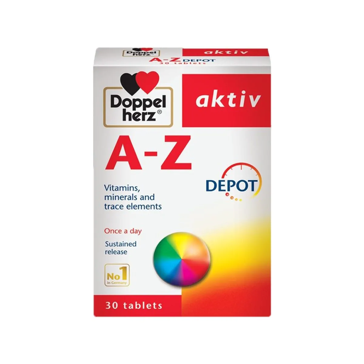 Doppel Herz A-Z Depot *30tab