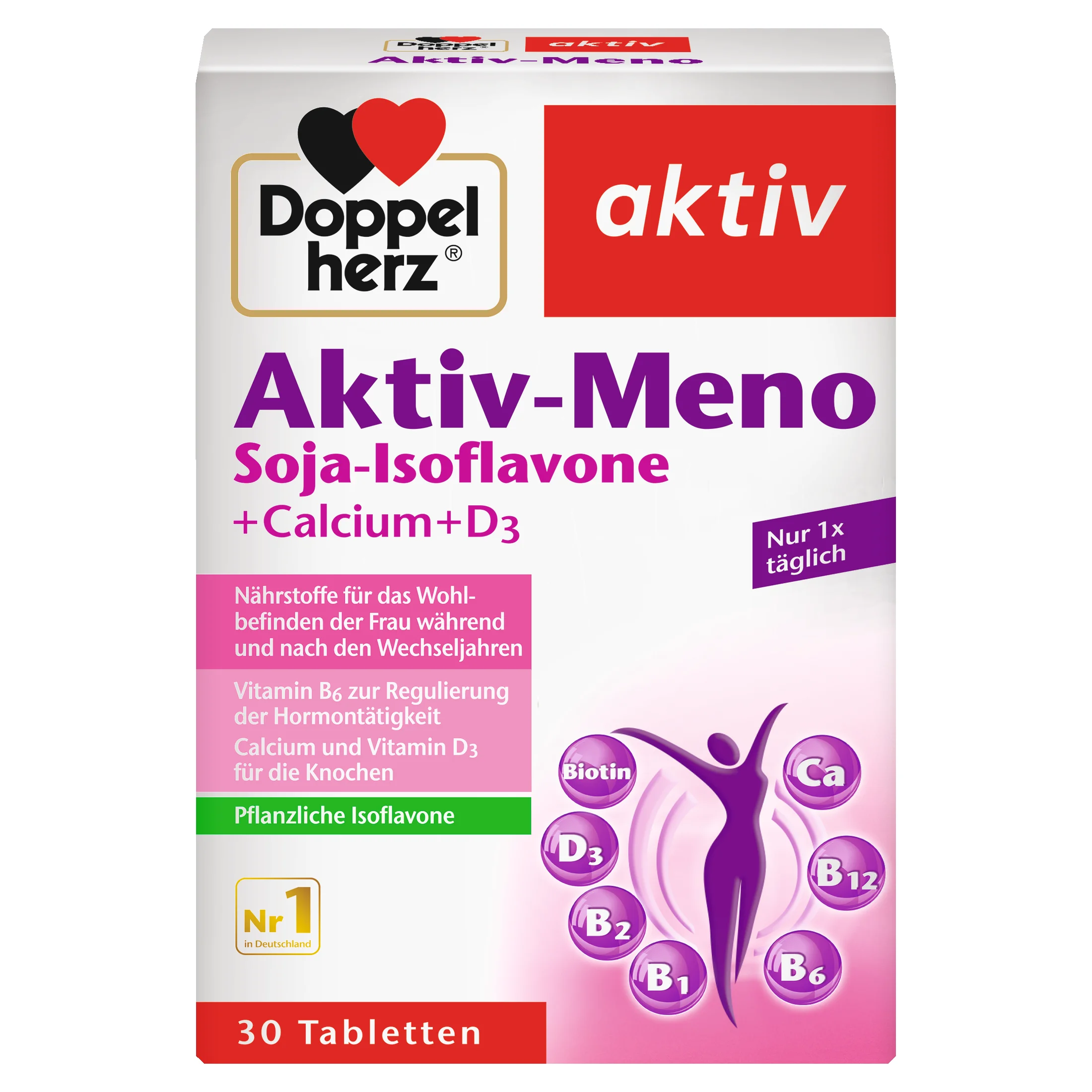 Doppel herz Aktiv-meno *30tab