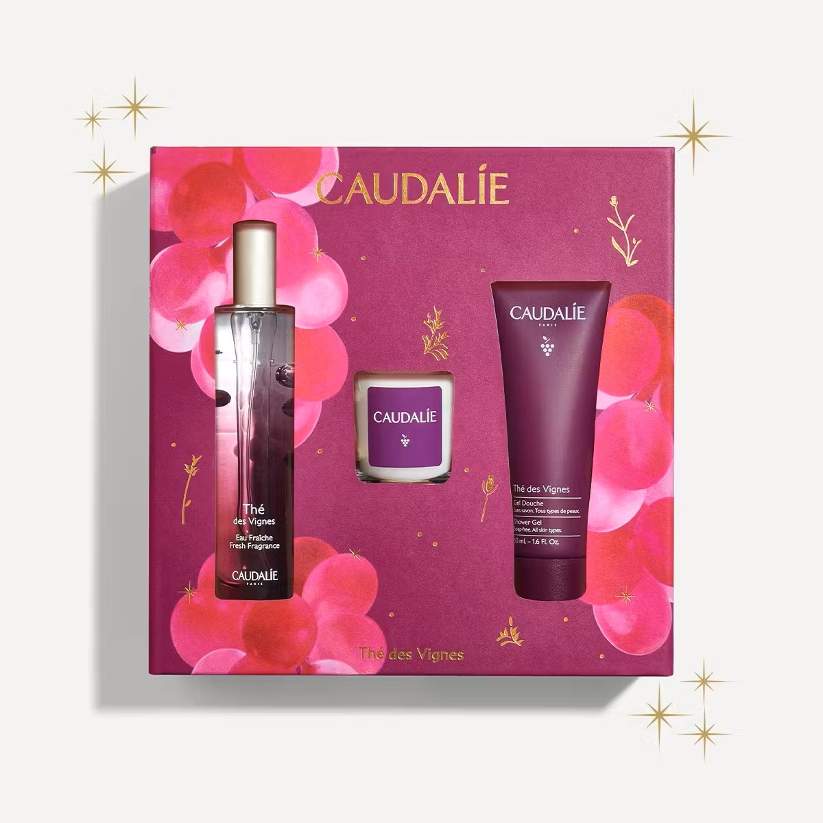 Caudalie The des Vigne 50ml Set – Xmas 2025