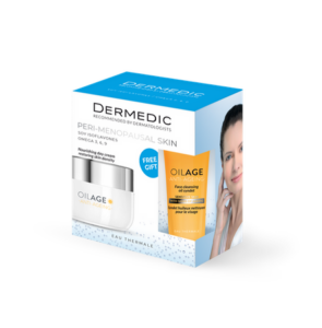 Dermedic Set Oilage Nourishing Day Cream 50ml + Cleansing Oil Syndet 25ml