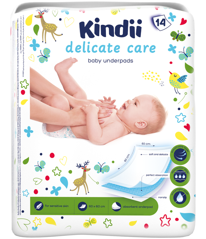 Harper Kindii Delicate Care Underpads 14 pcs. (60×60)