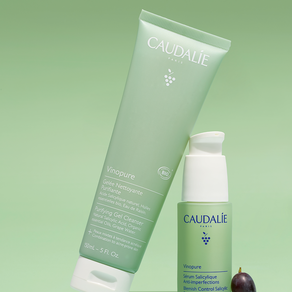 Caudalie Vinopure Set Serum & Gel Cleanser 2026