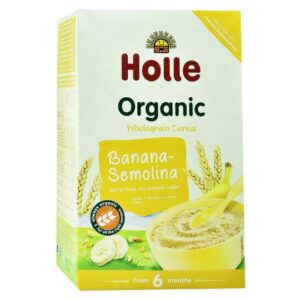 Holle Organic Fruit Porridge Banana-Semolina ,250g
