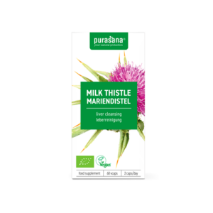 Purasana Milk Thistle Extract 60mg 60Vcaps BIO