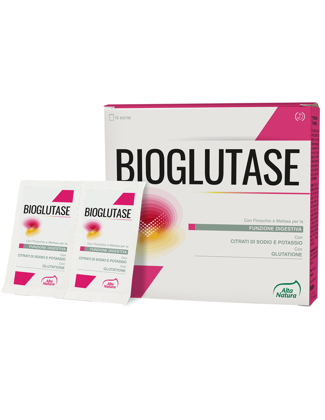 Alta Natura Bioglutase 18 Bustine Accoppiate 5Gr