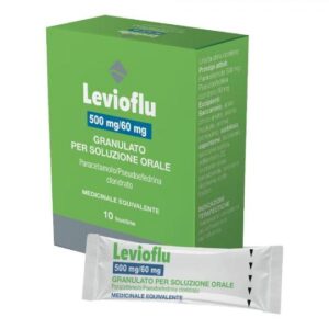 Levioflu 500Mg/60Mg ,10bustine