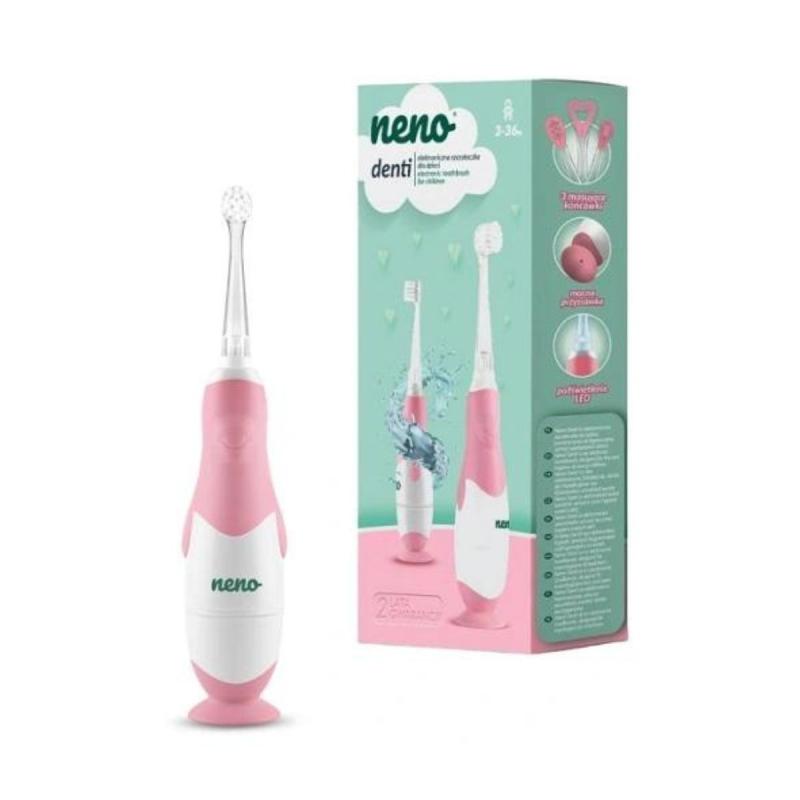 Neno Denti Pink – furce dhembesh 3-36m