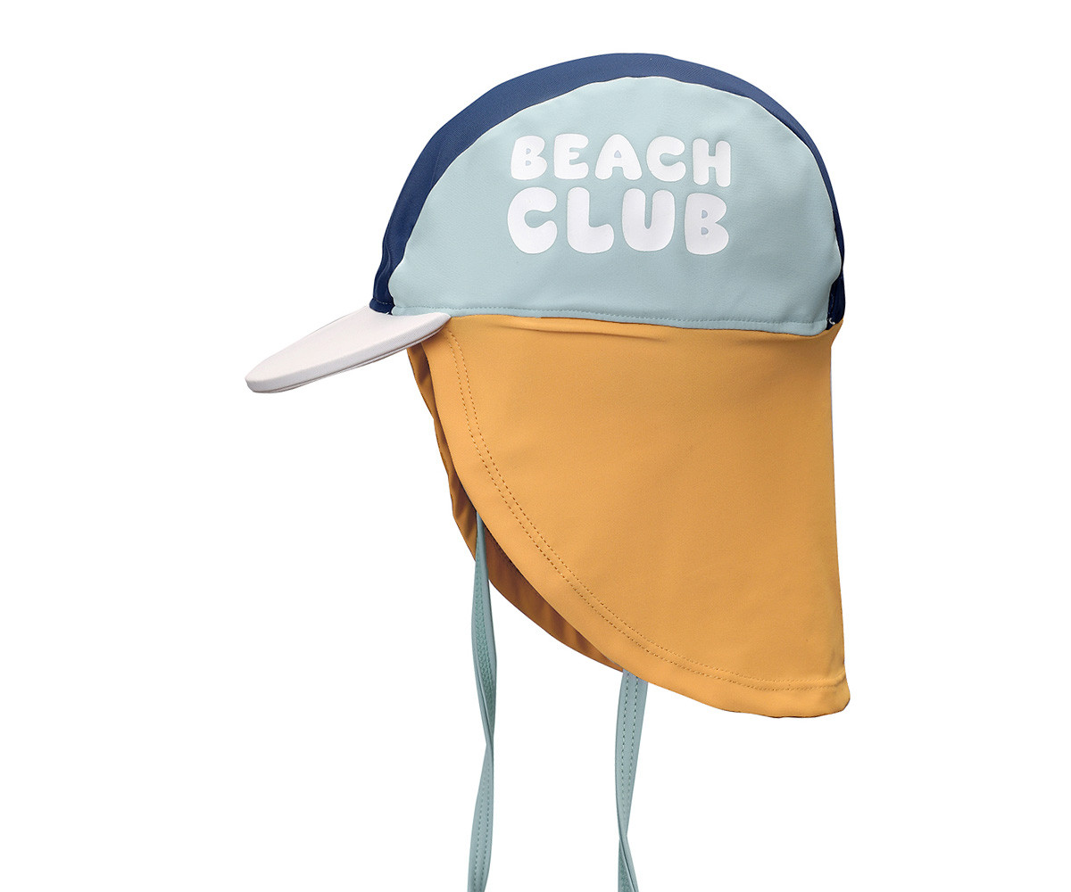 Tutete Baby Beach Hat  Stripes Blues &Beyond   S