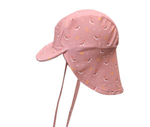 Tutete Baby Beach Hat  Whale Pink