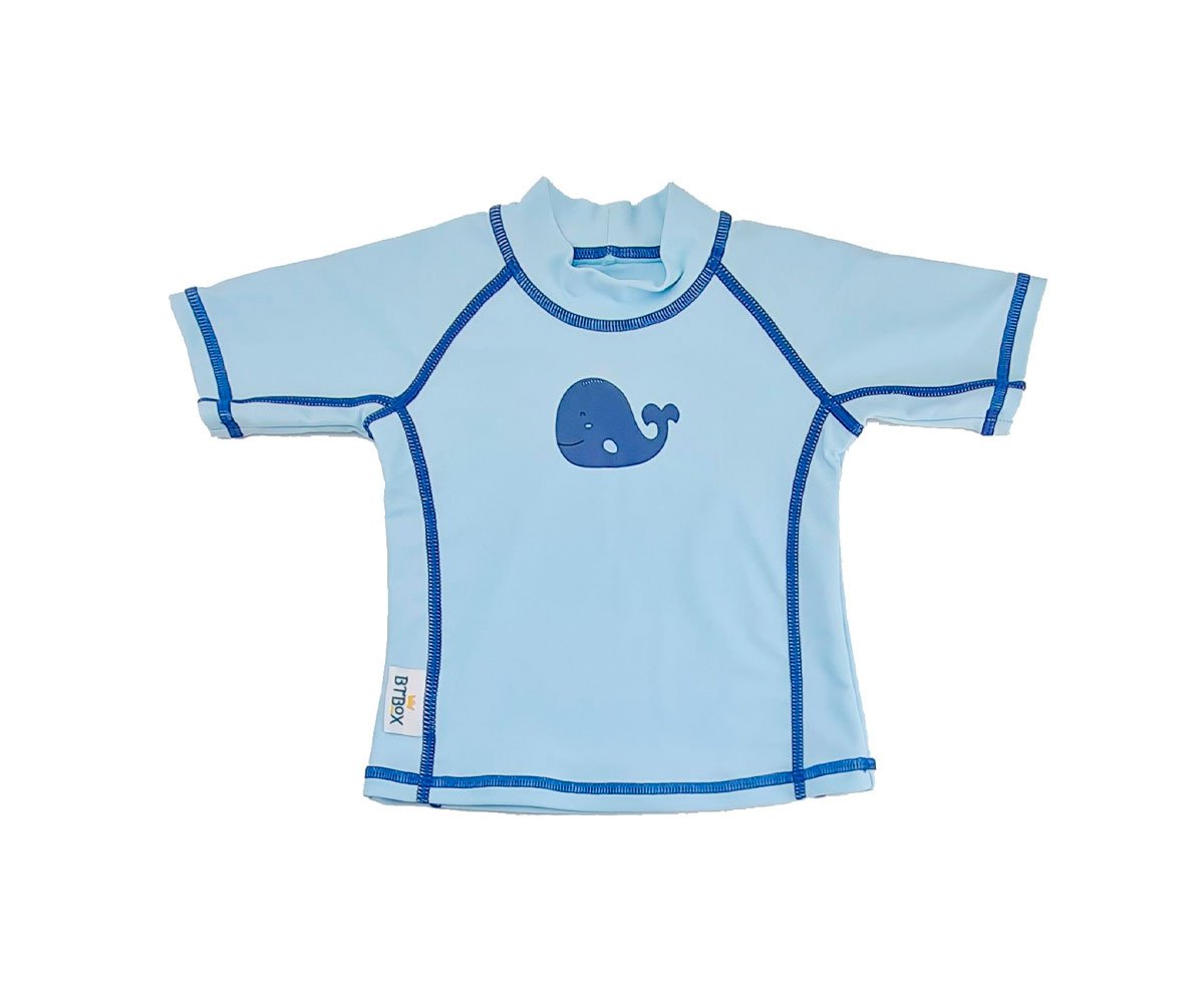 Tutete Sun Protection T-Shirt Whale Teal