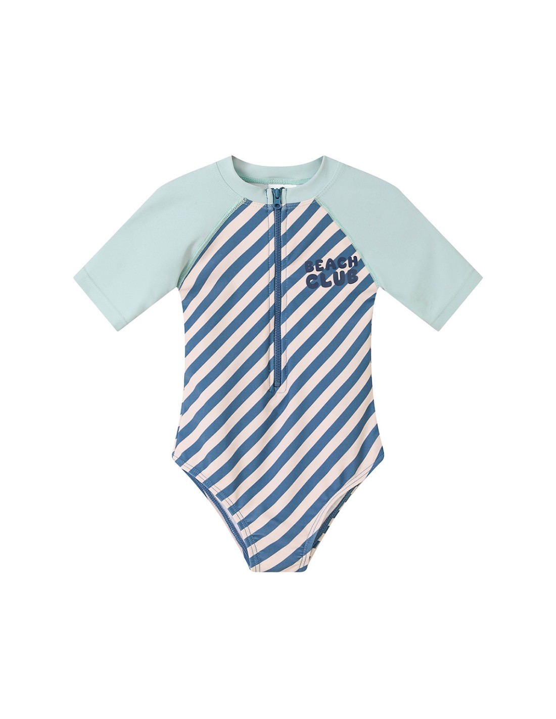 Tutete Swimsuit with Zipper Stripes Blues&Beyond