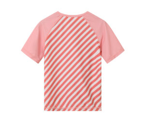 Tutete Long  Sleeve Sun Protection T-shirt Stripes Bloom & Blush 1-2 years