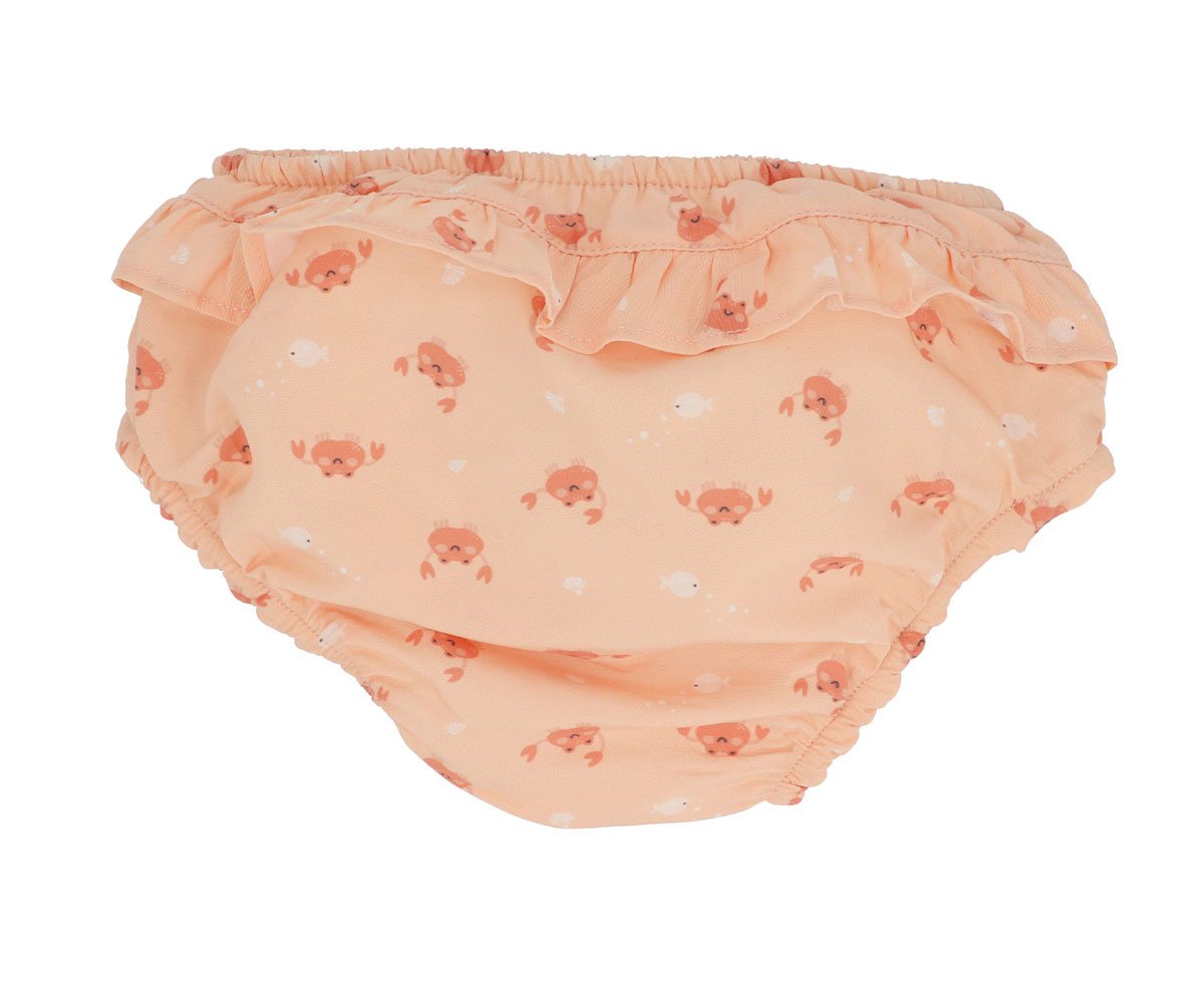 Tutete Swim Diaper Coral Crab