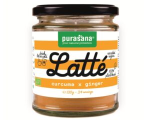 Purasana Curcuma Ginger Latte 120gr BIO