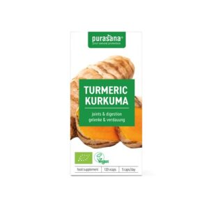 Purasana Turmeric 325mg 120Vcaps BIO