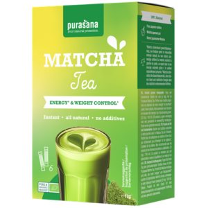 Purasana Hot Drinks Matcha Tea 6 x 2g BIO