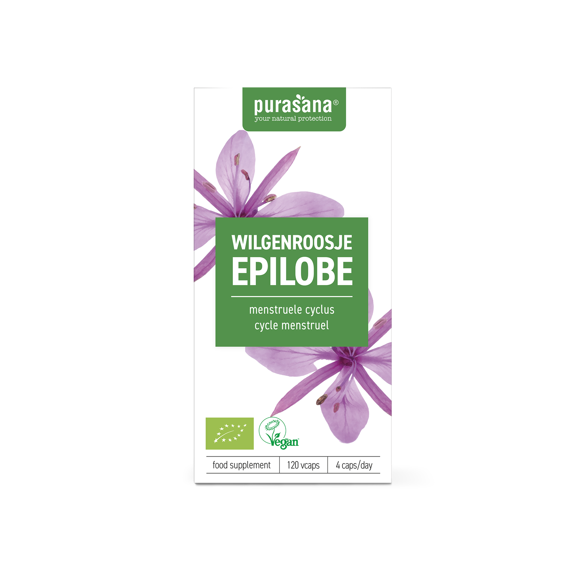 Purasana Willow Herb 230mg 120 Vcaps Bio