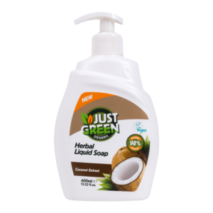Just Green Organic Herbal Liquid Hand Soap 400ml