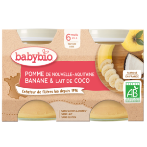 Babybio Jar +6months 2x130gr