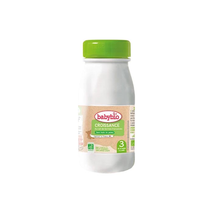 Babybio Growing Up Liquid Formula 6x25cl – Organic +10months