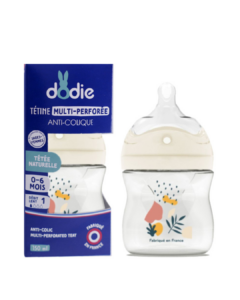 Dodie Bottle Extra Anti-colic - 0-6 month - biomimicry teat slow flow 1 150ML