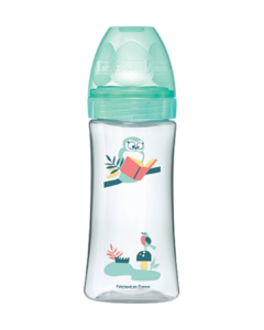 Dodie Bottle Initiation+ Anti-Colic +6 months Round  Teat 3 Speeds Flow 3 330ML