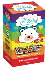 I'm Baby Lecca Lecca con Vitamina C e senza Zucchero