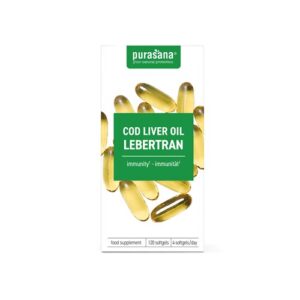 Purasana Cod Liver Oil 270 mg 120 Softgel