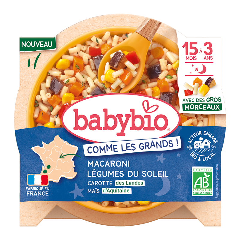Babybio Plate +15m